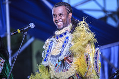 Big Chief Bo Dollis Jr., Wild Magnolias, Congo Square New World Rhythms Fest, New Orleans, March 21, 2015