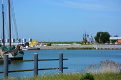 Harbor of Lelystad, Holland.
