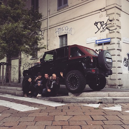 The most arrogant parking in Milan. #fuorisalone #fuoriposteggio