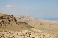 Desert of Judea and Masada, Israel, March 2015