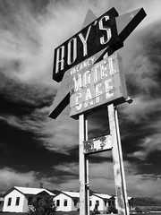 There's no vacancy at Roy's....@ Roy's Motel