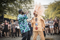 Guardians Of The Flame, DJ Truth Universal, Big Queen Cherise Harrison Nelson, Battle Of The Mardi Gras Indians, Congo Square New World Rhythms Fest, New Orleans, March 21, 2015