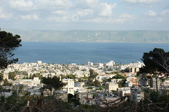 Tiberias and the Sea of Galilee, Israel, March 2015