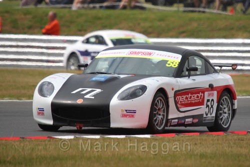 Anthony Ayres in Ginetta Junior Racing during the BTCC 2016 Weekend at Snetterton