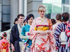 Perth Kimono Club at the Japan Festival Perth 2015