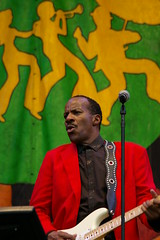 Tony Hall's James Brown Tribute at Jazz Fest 2015 Day 2, April 25, by Stephen Maloney