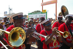 Kinfolk Brass Band at Jazz Fest 2015, Day 6, May 2