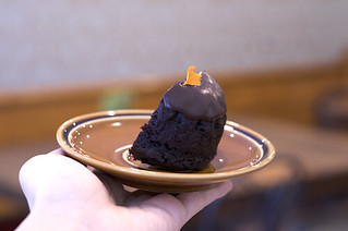 Fantail - flourless chocolate cake
