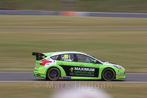 Stewart Lines in Touring Car action during the BTCC 2016 Weekend at Snetterton