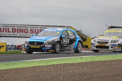 Aiden Moffat in BTCC race two at Knockhill Weekend 2016