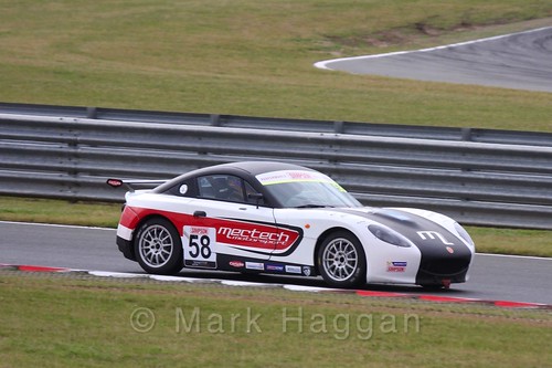 Anthony Ayres in Ginetta Junior Racing during the BTCC 2016 Weekend at Snetterton