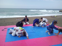 Entreno Libre en La Playa de Azkorri Getxo 15-08-2012 equipo Team Jucao Spain Cleyton Bastos