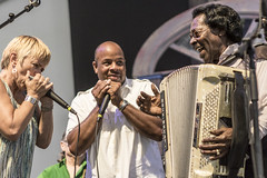 Buckwheat Zydeco at Jazz Fest 2015, Day 7, May 3