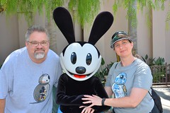 Tracey, Scott and Oswald the Lucky Rabbit • <a style="font-size:0.8em;" href="http://www.flickr.com/photos/28558260@N04/29123375362/" target="_blank">View on Flickr</a>