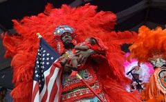 Big Chief Creole Wild West  at Jazz Fest 2015, Day 2, April 25