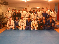 Seminario Marcio Lima( China) GB-Santa Maria- Brasil en Gimnasio Black Belt-Getxo-Spain-Euskadi. Mes de Enero de 2013.