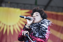 Galactic Featuring Macy Gray at Jazz Fest 2015, Day 5, May 1