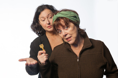 Jeri Lynn Cohen & Susan Harloe in Word for Word's Stories by Alice Munro, Photo by Mark Leialoha