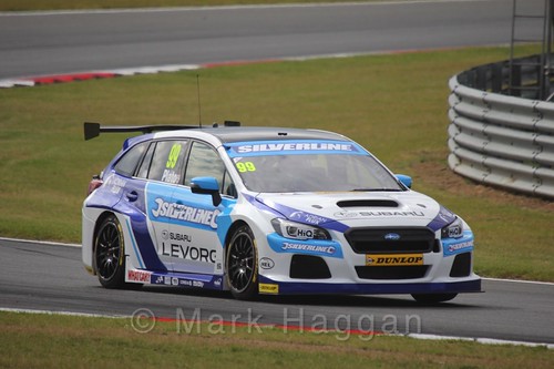 Jason Plato in Touring Car action during the BTCC 2016 Weekend at Snetterton