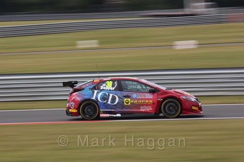 Martin Depper in Touring Car action during the BTCC 2016 Weekend at Snetterton