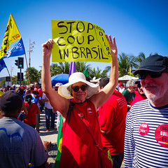 Stop coup in Brazil